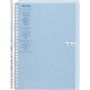 Kokuyo Smart Ring 60 Campus Binder – B5 / Light blue