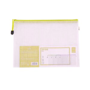 Deli Mesh Zip Bags A4 – A4 / Yellow
