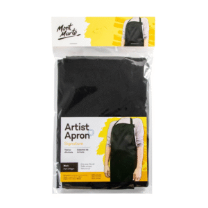 Mont Marte Artist Apron Black Signature