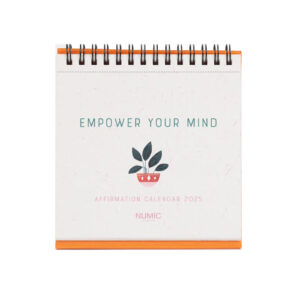 Numic Affirmation Desk calendar-2025 – Orange