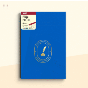 Solo Flip Note Premium Notepad – Velvet Blue