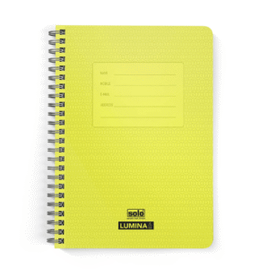 Solo A5 Spiral Notebook – A5 / Yellow