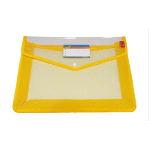 Trio File Bag Net Pocket – Yellow