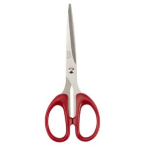 Deli Classic 180mm Stainless Steel Scissors – 180mm / Maroon