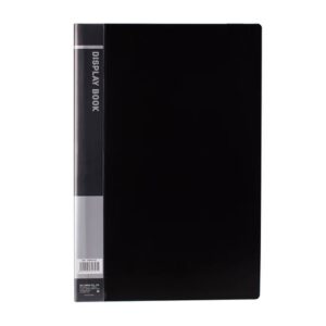 Deli Display Book- 10 & 20 Pockets – 20 / Black