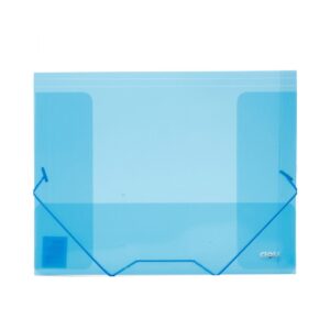Deli Rio 3 Flap Folder – A4 / Sky Blue