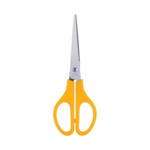 Deli Stainless Steel Scissor – Yellow
