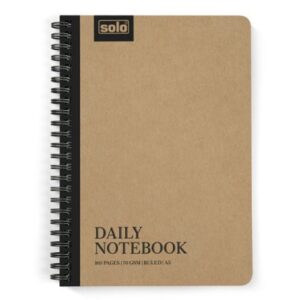 Solo Eco friendly Notebook-A5 – A5 / Black
