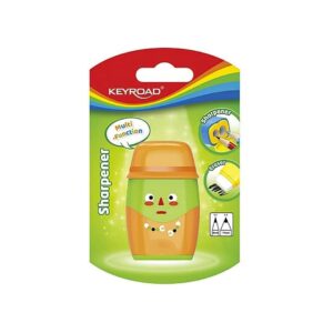Keyroad Sharpener & Eraser Multi-Function – Orange