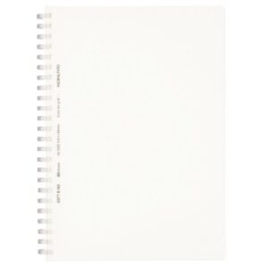 Kokuyo Soft Ring Clear Grid Dot Ruled Transparent Notebook – A5