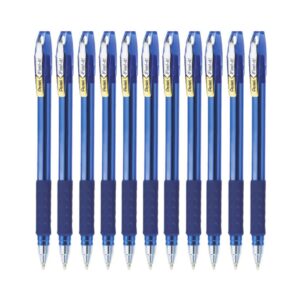 Pentel IFeel-It 0.7 mm Ballpoint Pen- Pack of 10 – Blue