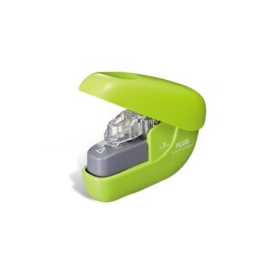 Plus Japan Staple-Free Stapler – LIme Green
