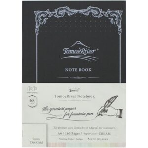 Sakae Technical Paper Tomoe River FP Cream A6 Softcover Notebook 160 Pages – Dots