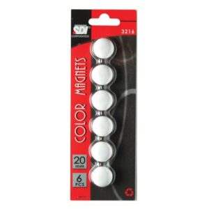 SDI Color Magnets – White/ 20 MM