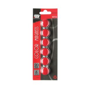 SDI Color Magnets – Red/ 20 MM