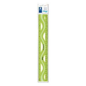 STAEDTLER Ultra Flex Ruler 30 cm – Green