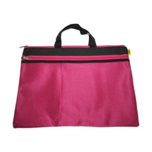 Trio Dutone Zip Handle Bag – Pink