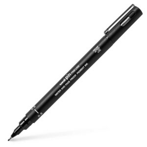 Uni Pin Fineliner – 0.6mm/Black Ink