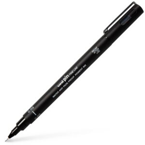 Uni Pin Fineliner – 0.03mm/Black Ink